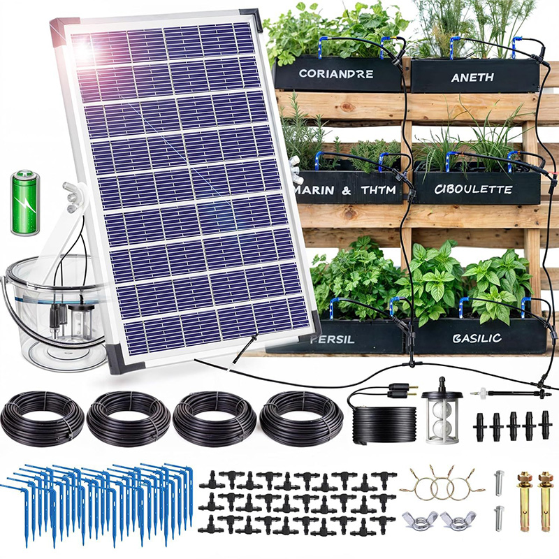 Outdoor Power And Plant - Universal Solar Powered Automatische Bewässerung Tropf