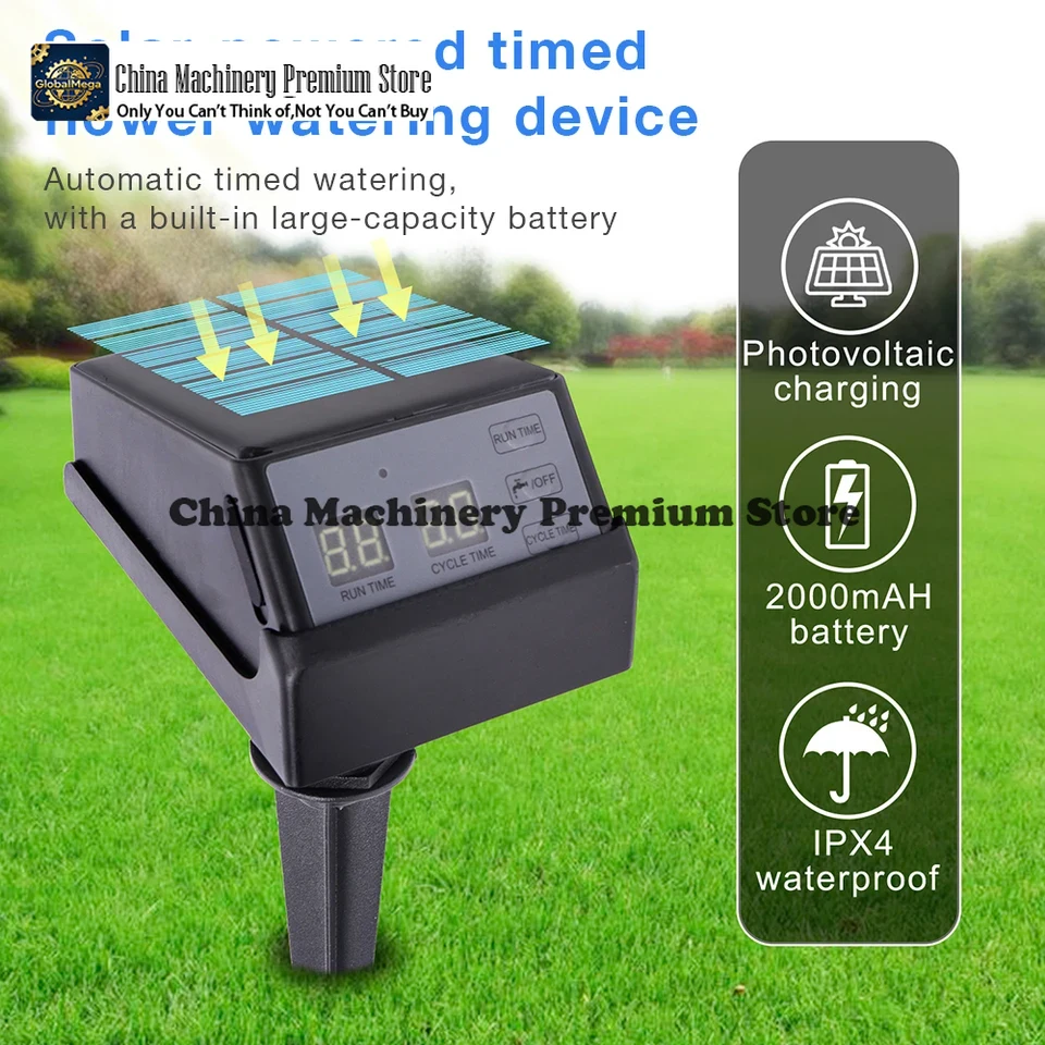 Outdoor Power 'Hose' - Neuer Solarbetriebener Bewässerungstimer Automatisches Gartenbewässerungssystem für