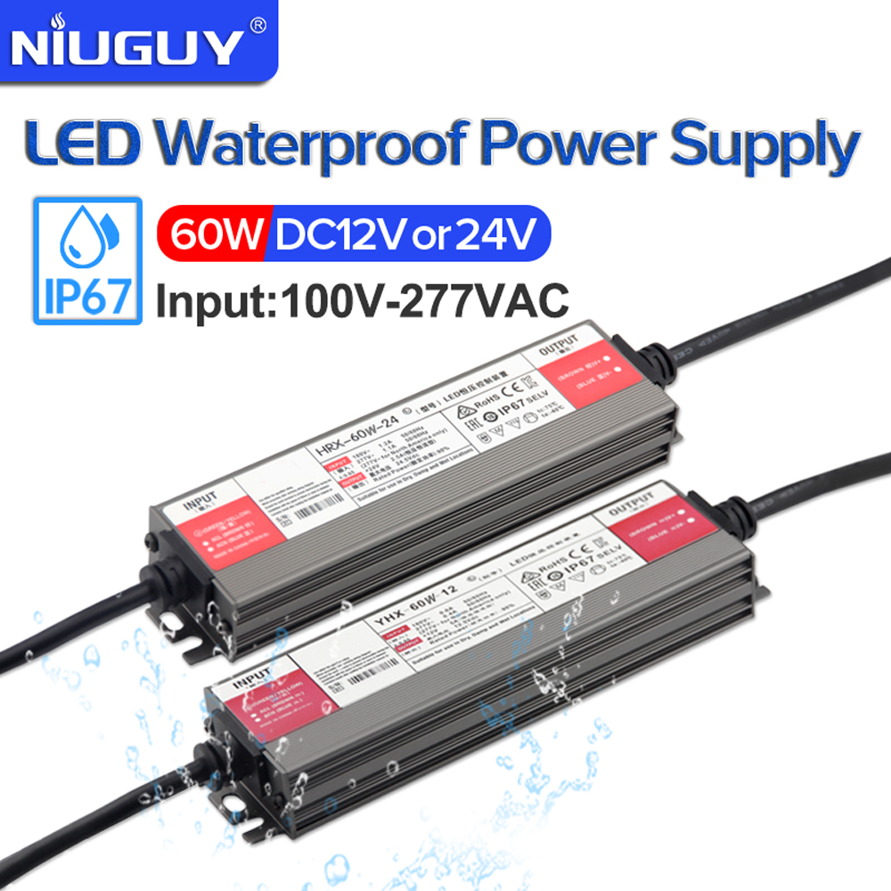 Outdoor Power Supply 12V - IP67 wasserdichtes Netzteil 60 W DC