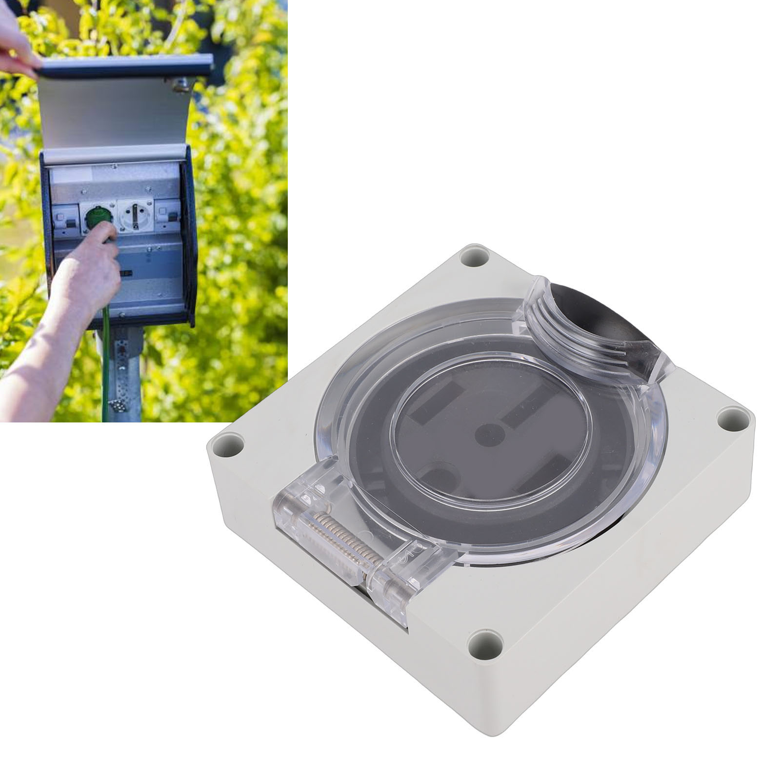 Outdoor Power Receptacle Box - NEMA L14-50R Industriesteckdose mit Verriegelung 50A