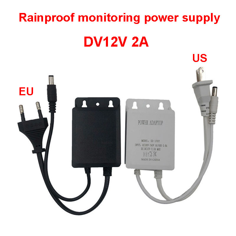 Outdoor Power Supply 12V - Netzteil us/eu im Freien wasserdicht Wechselstrom