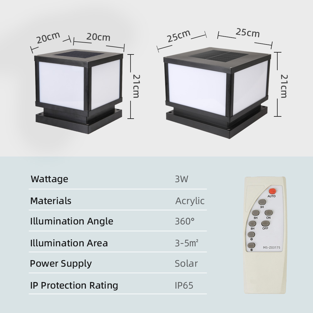 LED-Solarleuchten für den Auße – Outdoor Power Tower Bewertung und Preis