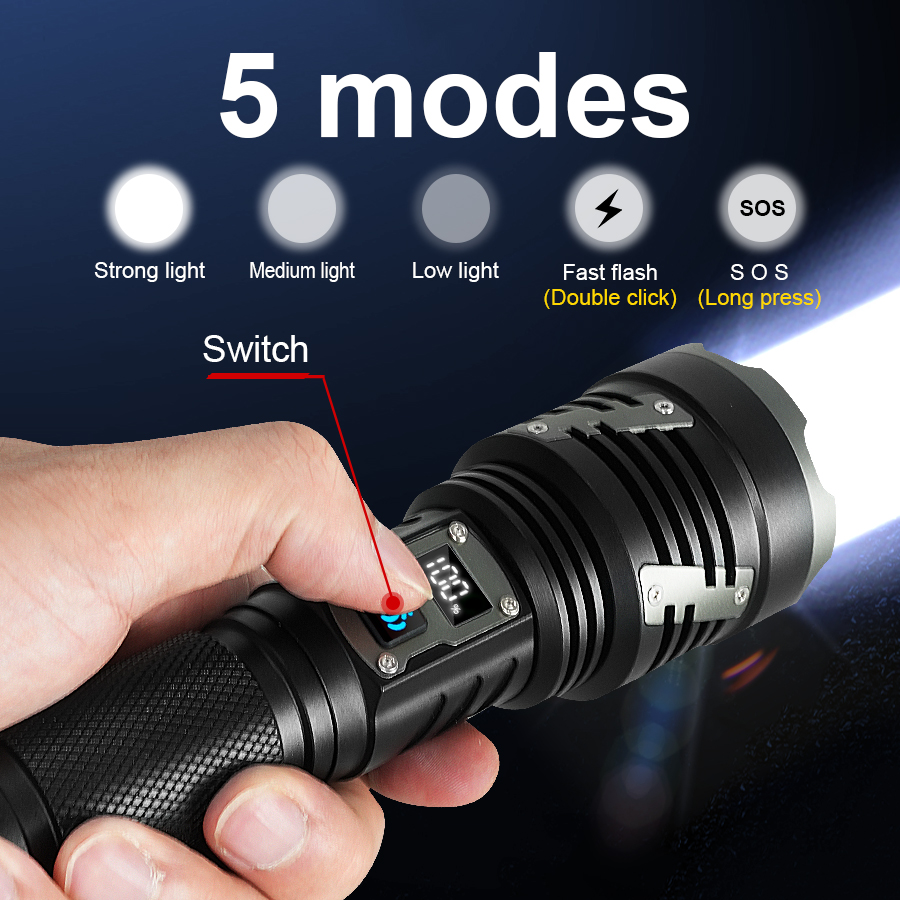 Hochleistungs-LED-Taschenlampe – Quality Outdoor Power Bewertung und Preis