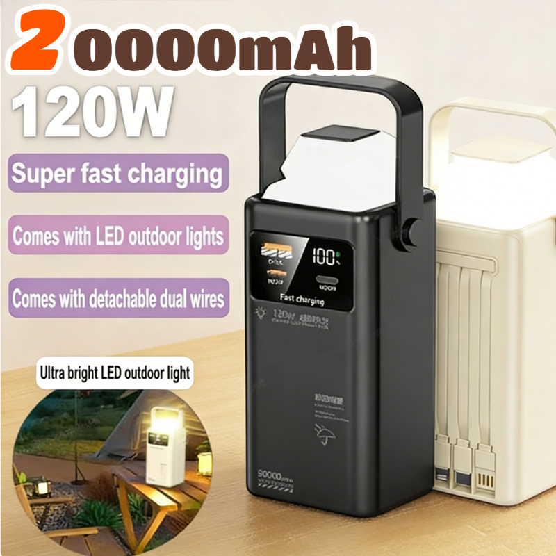 120W Power Bank 200000mAh Groß – Outdoor Usb Power Outlet Bewertung und Preis