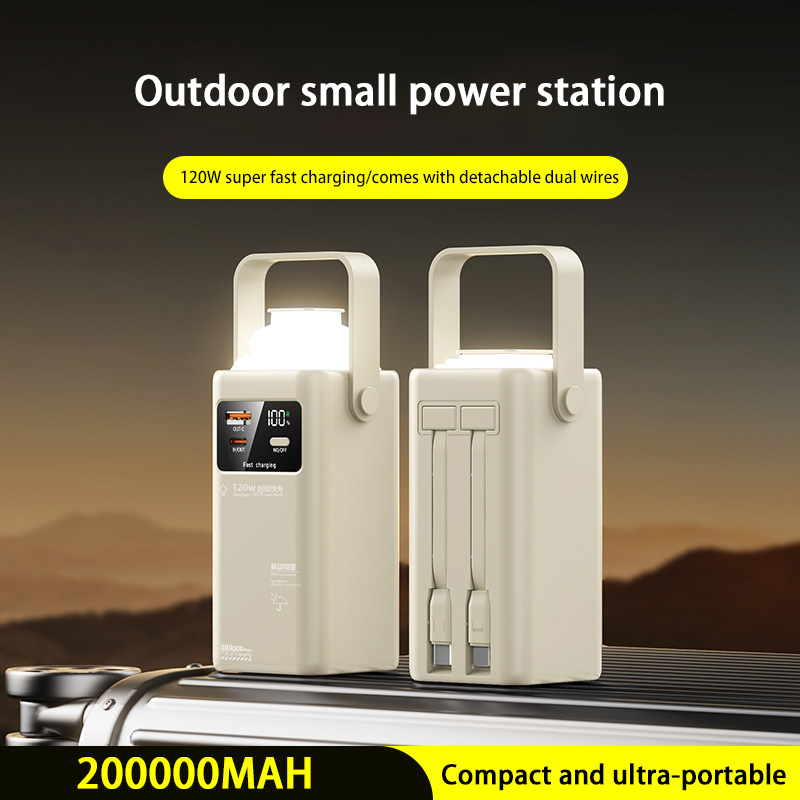120W Power Bank 200000mAh Groß – Outdoor Usb Power Outlet Bewertung und Preis