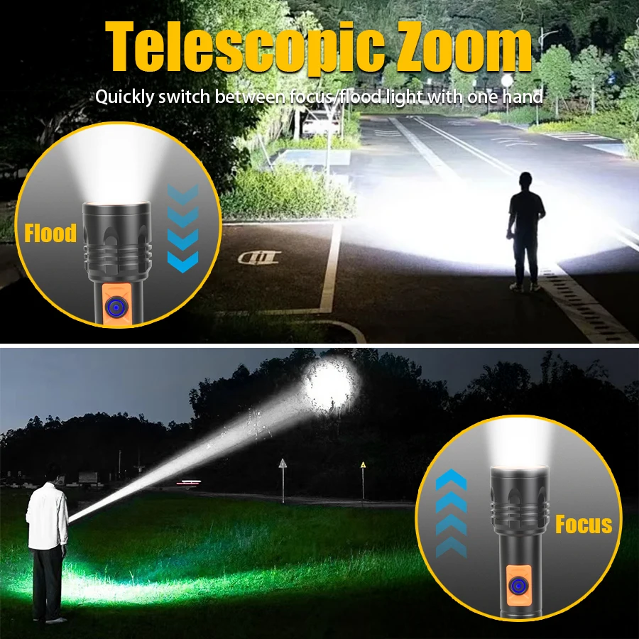 Hochleistungs-LED-Taschenlampe – Outdoor Power Lights Bewertung und Preis