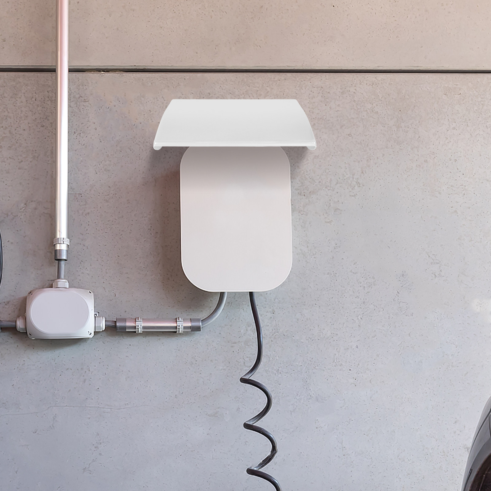 Weiße Outdoor-Ladesäulen-Schut – Outdoor Power Tower Bewertung und Preis