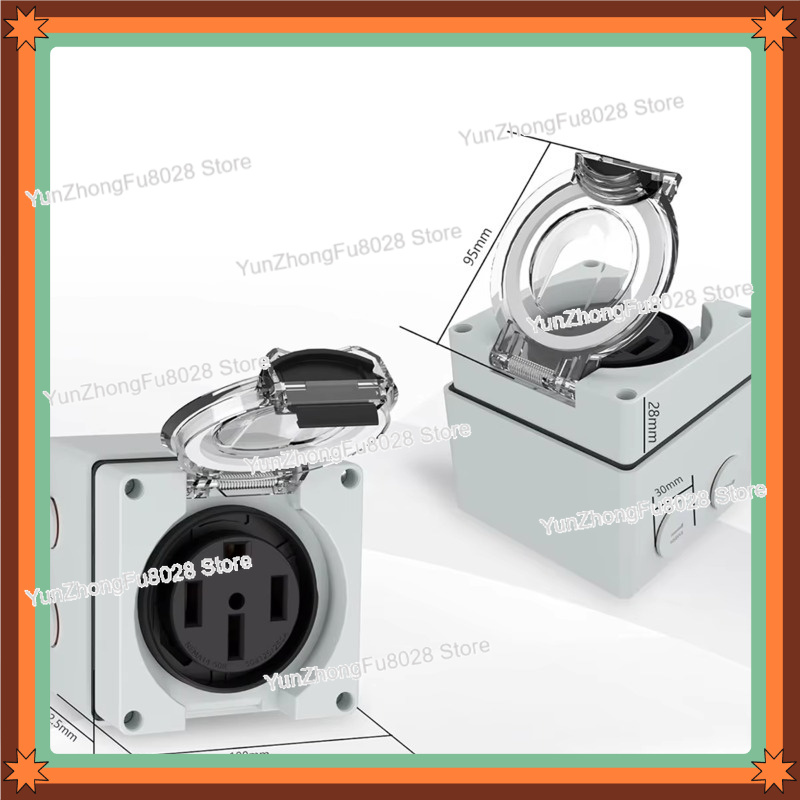 50 Ampere 14-50R Stromanschlus – Outdoor Power Receptacle Box Bewertung und Preis