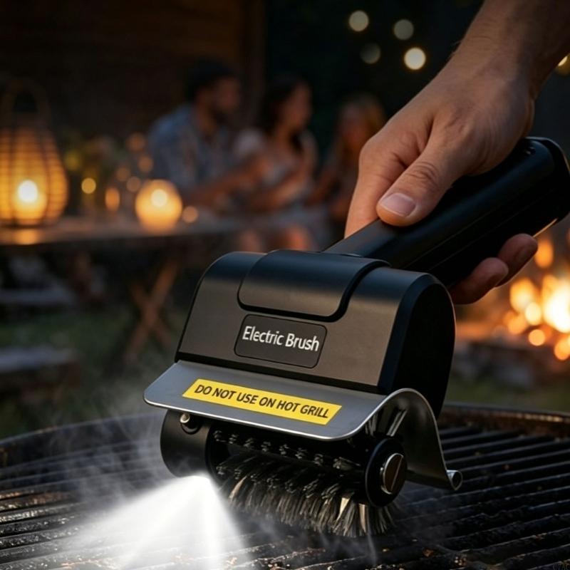 mAh batteriebetriebener Grills – Outdoor Power Brush Bewertung und Preis