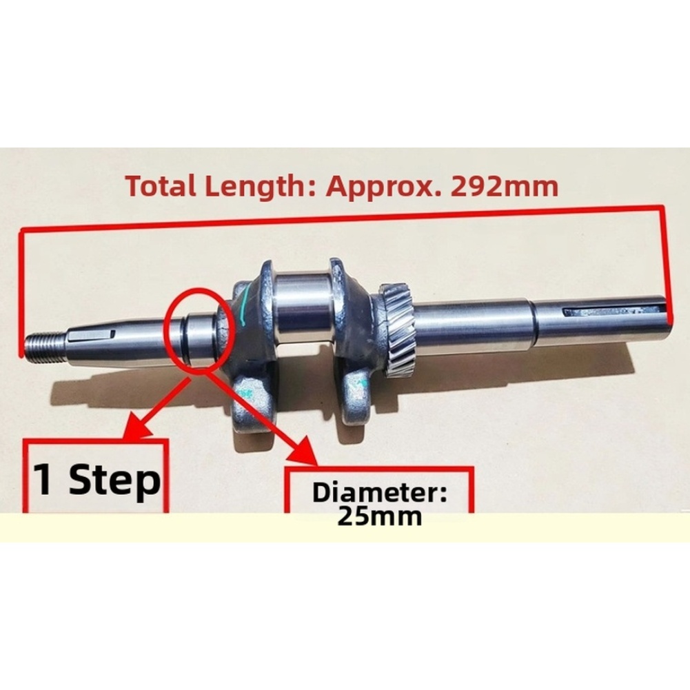 Kurbelwelle mit Doppelkeilnut, – Garden Tiller Mini Bewertung und Preis