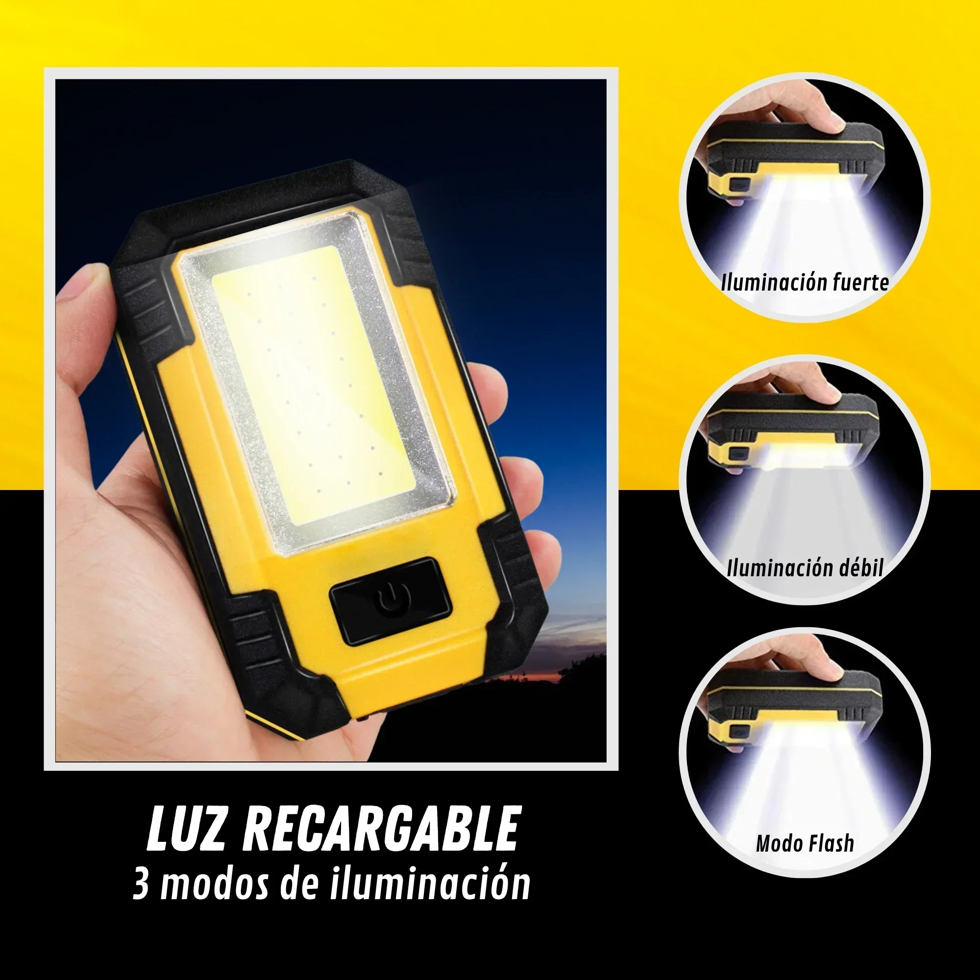 Wiederaufladbare 4000mAh Arbei – Outdoor Power Lights Bewertung und Preis