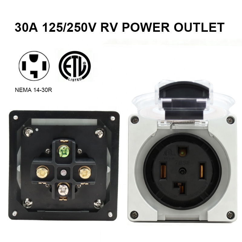 30-A-Steckdosenbox NEMA 14-30R – Outdoor Power Receptacle Box Bewertung und Preis