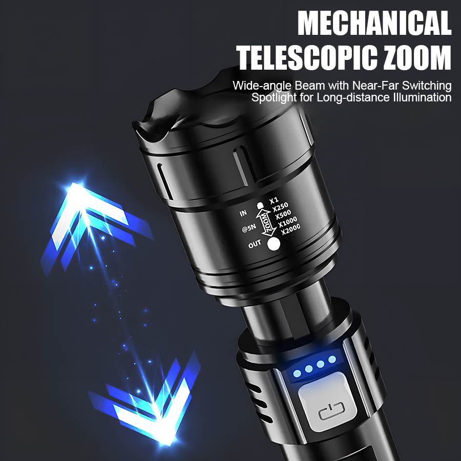 Hochleistungs-P50-LED-Taschenl – Outdoor Power Lights Bewertung und Preis