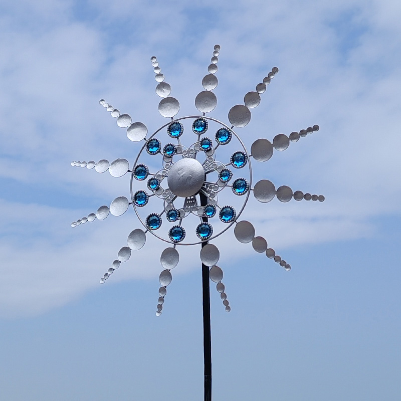 Sonnenblumen-Windmühlen-Spinne – Outdoor Power And Plant Bewertung und Preis