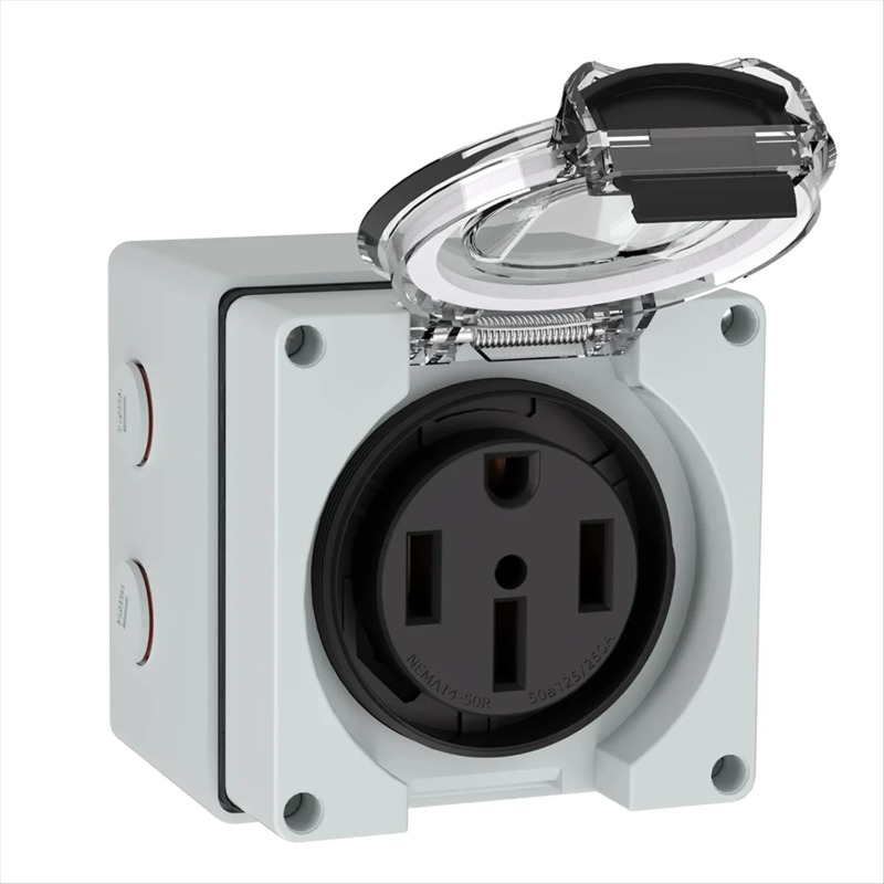 TFBC 50Amp Steckdosenbox, 125/ – Outdoor Power Receptacle Box Bewertung und Preis