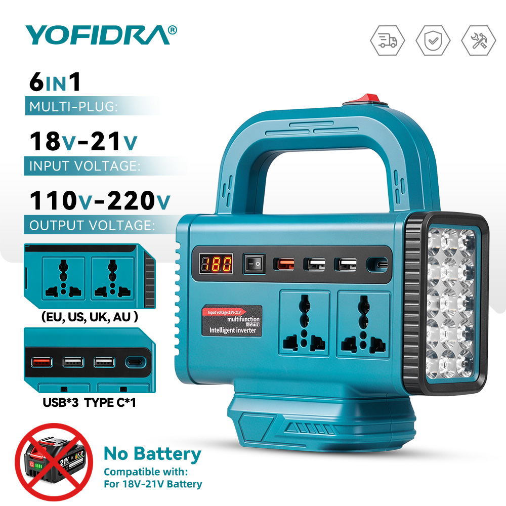 YOFIDRA 220V Tragbarer Stromwe – Outdoor Usb Power Outlet Bewertung und Preis