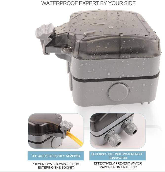 IP66 EU-Standard Deutscher Sti – Outdoor Usb Power Outlet Bewertung und Preis