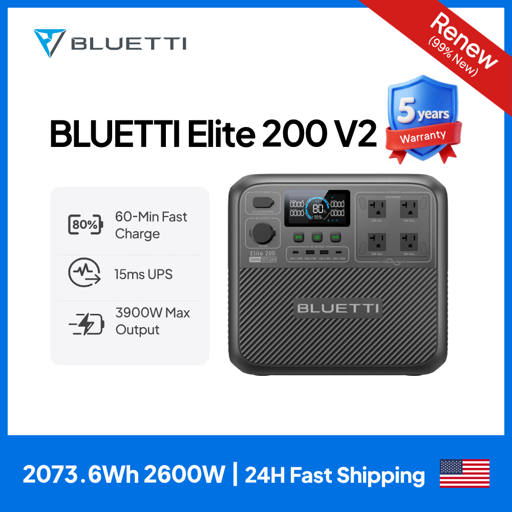 【Renew】BLUETTI Elite 200 V2 Tr – Outdoor Power Tower Bewertung und Preis