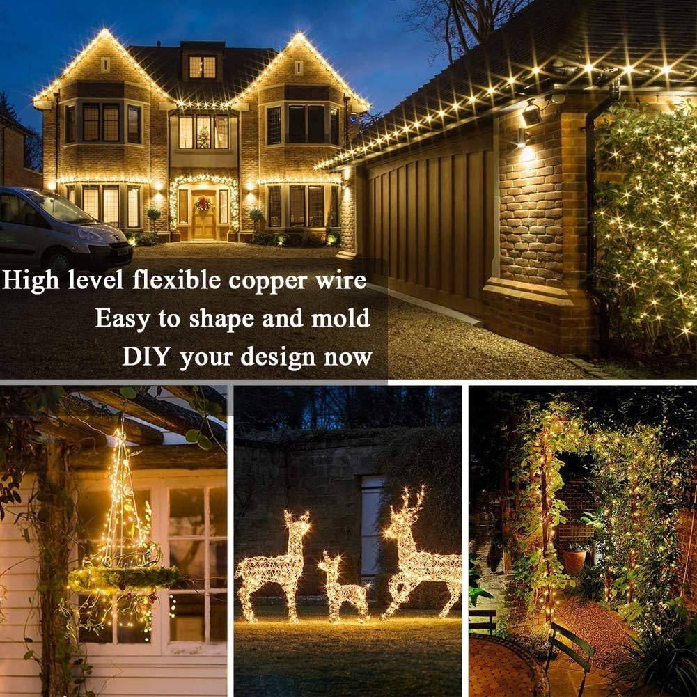 Solarbetriebene LED-Lichterket – Outdoor Power And Plant Bewertung und Preis
