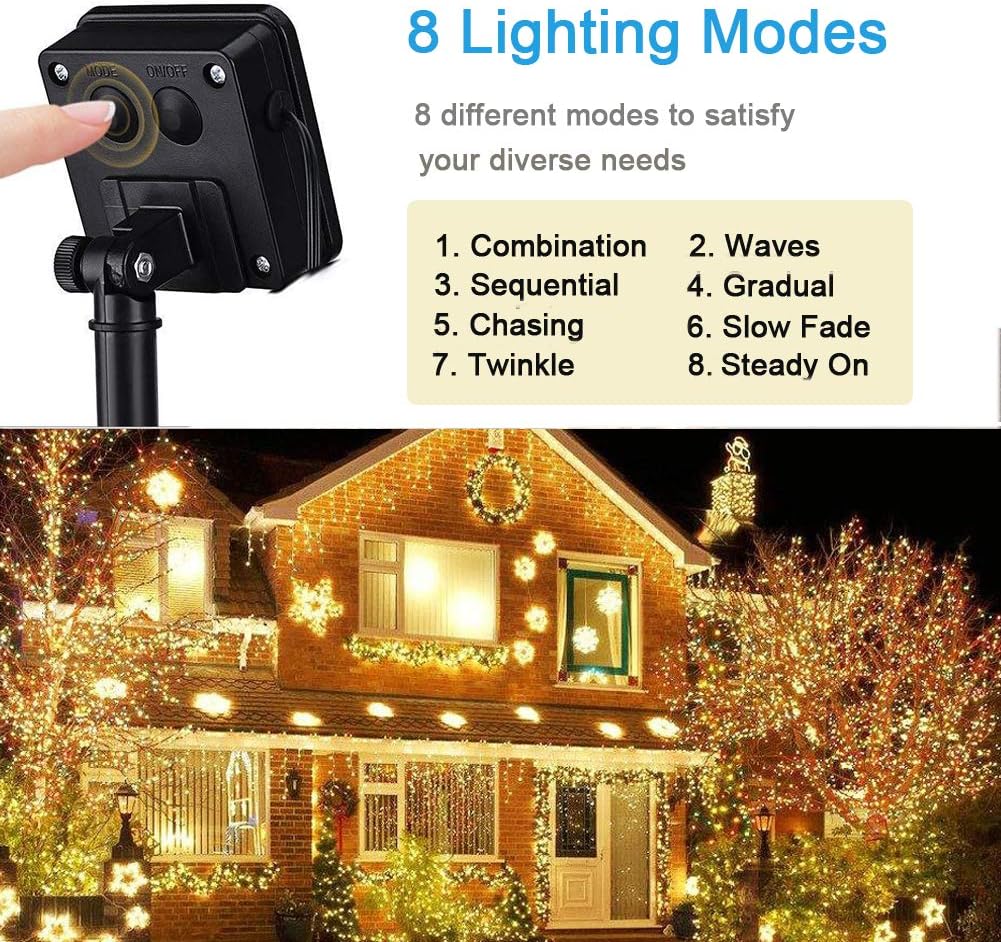 Solarbetriebene LED-Lichterket – Outdoor Power And Plant Bewertung und Preis