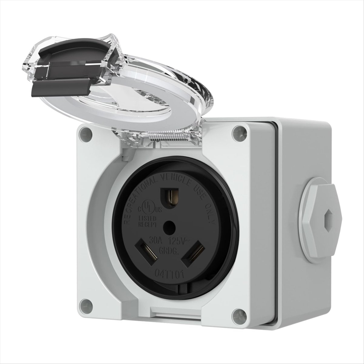 HHTL 30Amp Steckdosenbox, 125  – Outdoor Power Receptacle Box Bewertung und Preis