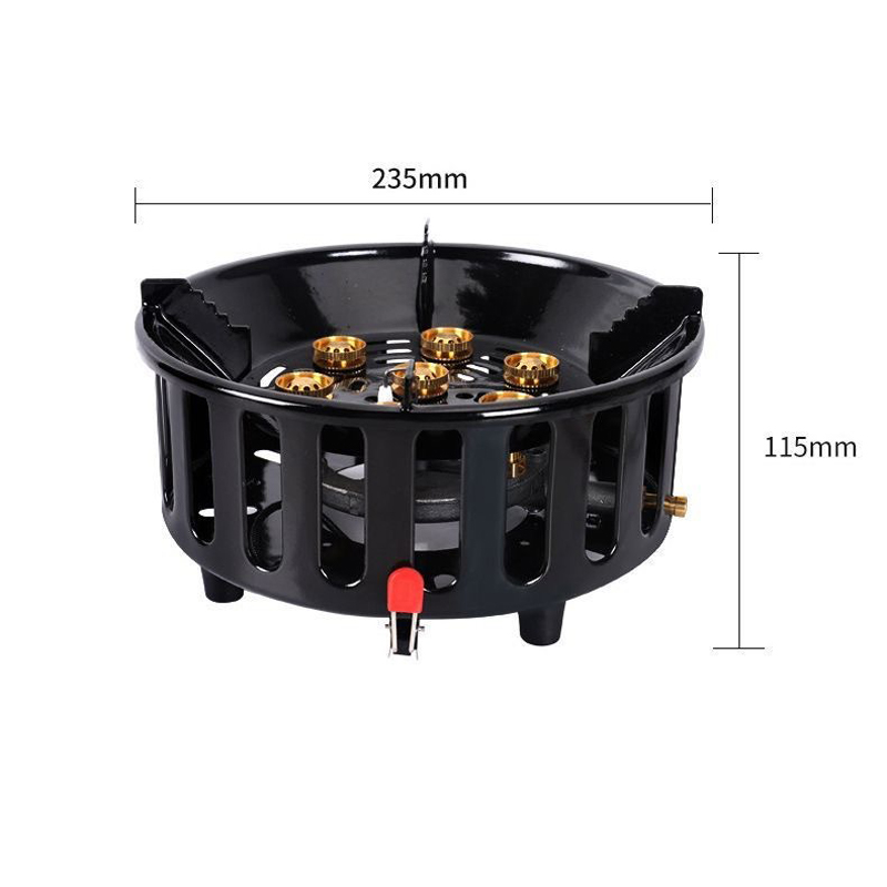 21000 W 7-adriger Campingkoche – Outdoor Power 'Hose' Bewertung und Preis