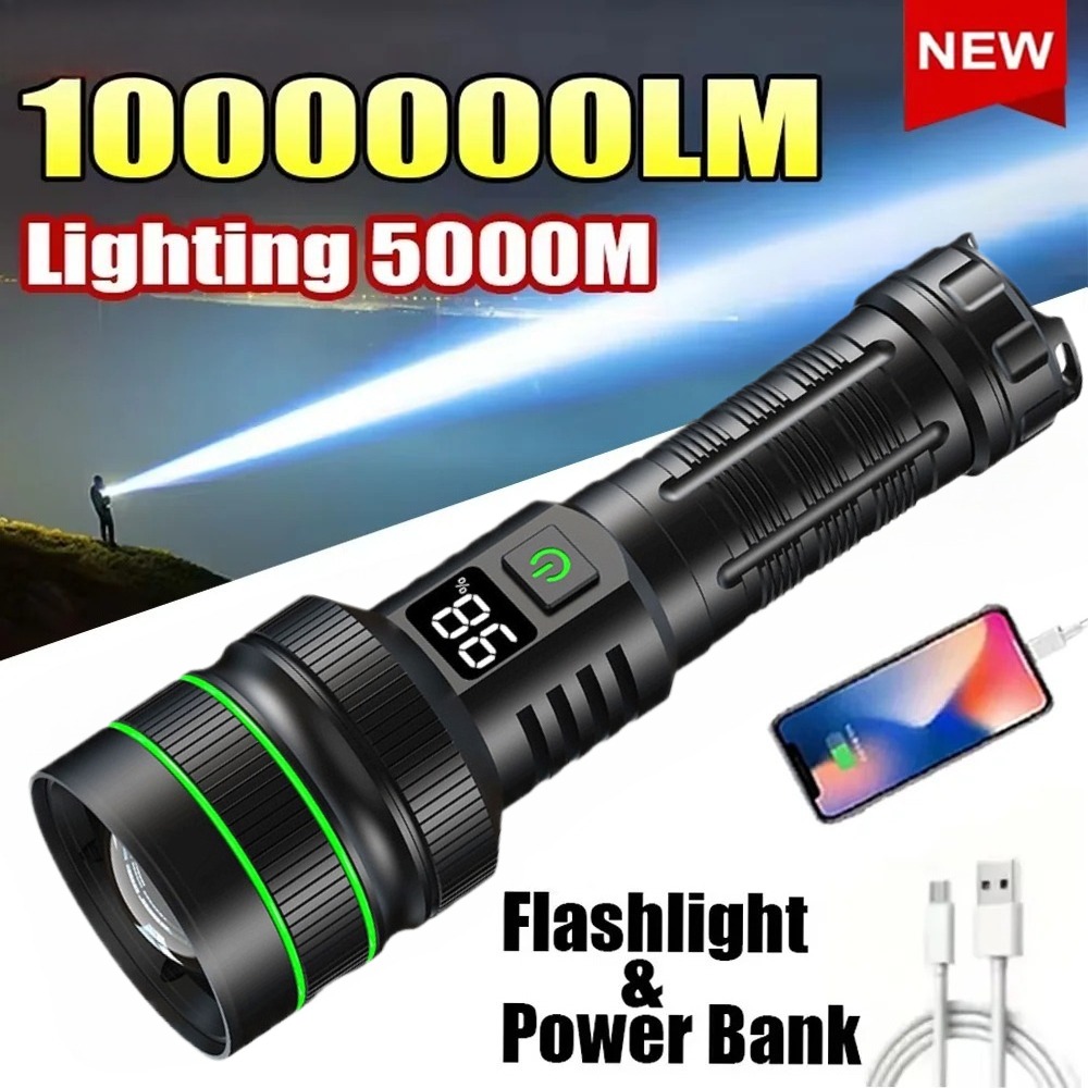 Leistungsstarke LED-Taschenlam – Outdoor Power Lights Bewertung und Preis