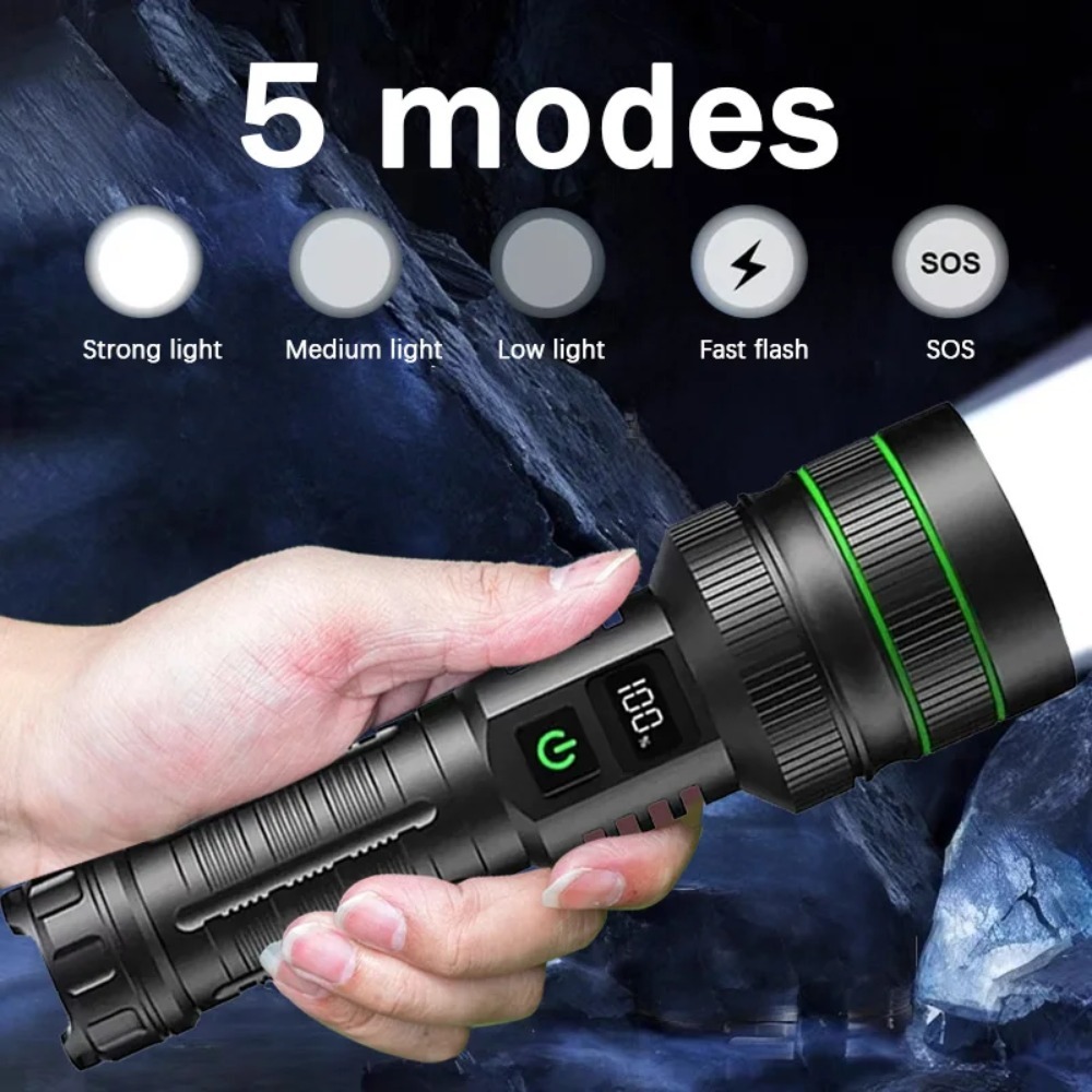 Leistungsstarke LED-Taschenlam – Outdoor Power Lights Bewertung und Preis